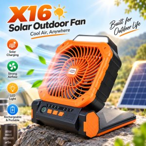 X16 Solar Outdoor Fan