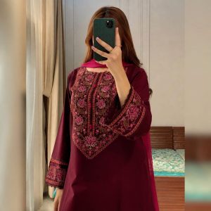 Embroidery Three Piece 1